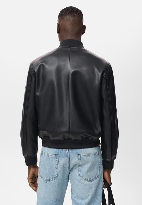 MANGO - Chaqueta Marcel - Black