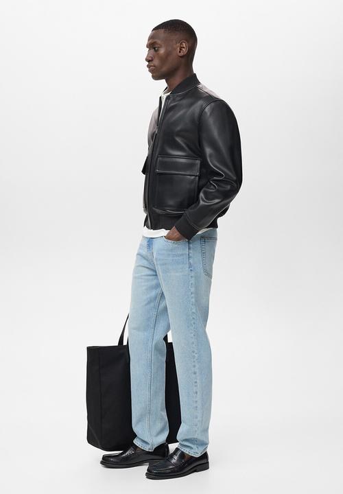 MANGO - Chaqueta Marcel - Black