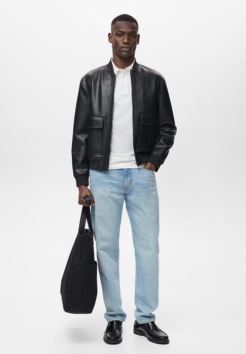 MANGO - Chaqueta Marcel - Black