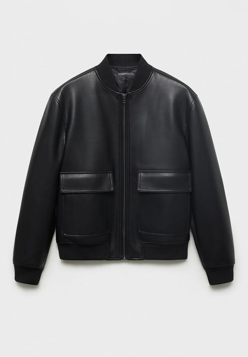 MANGO - Chaqueta Marcel - Black