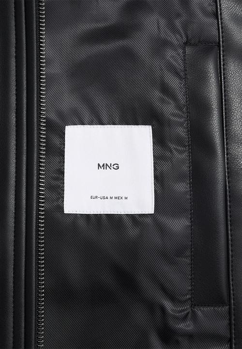 MANGO - Chaqueta Marcel - Black