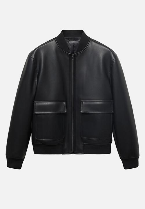 MANGO - Chaqueta Marcel - Black
