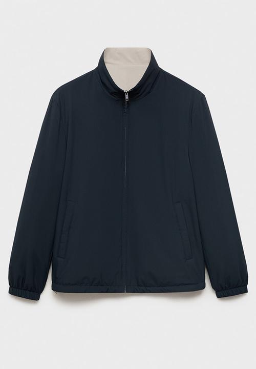 MANGO - Chaqueta Reversable Nada - Navy