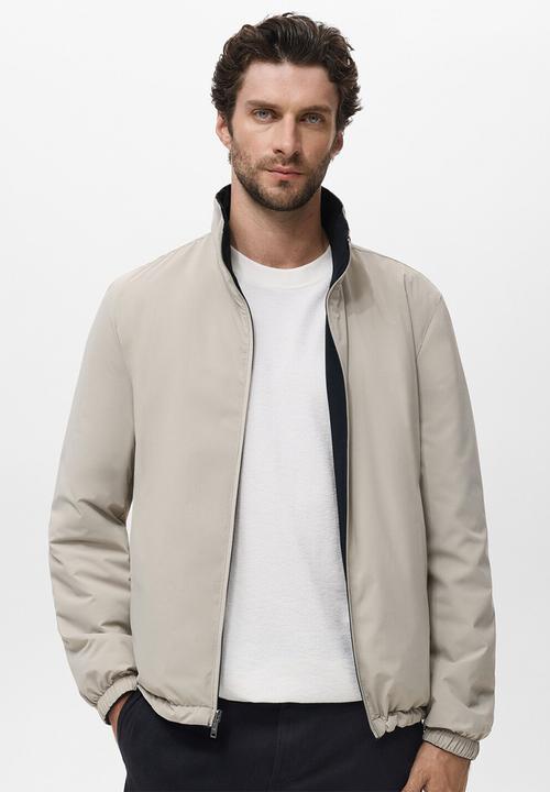 MANGO - Chaqueta Reversable Nada - Navy