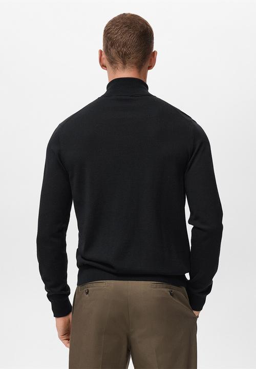 MANGO - Jersey Willyt - Black