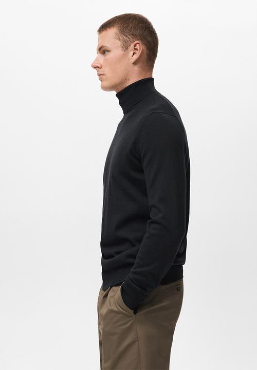 MANGO - Jersey Willyt - Black