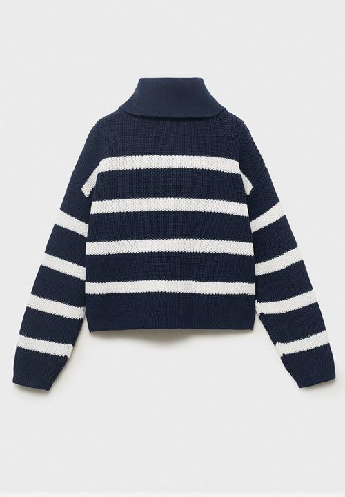 MANGO - Sweater delphy - navy