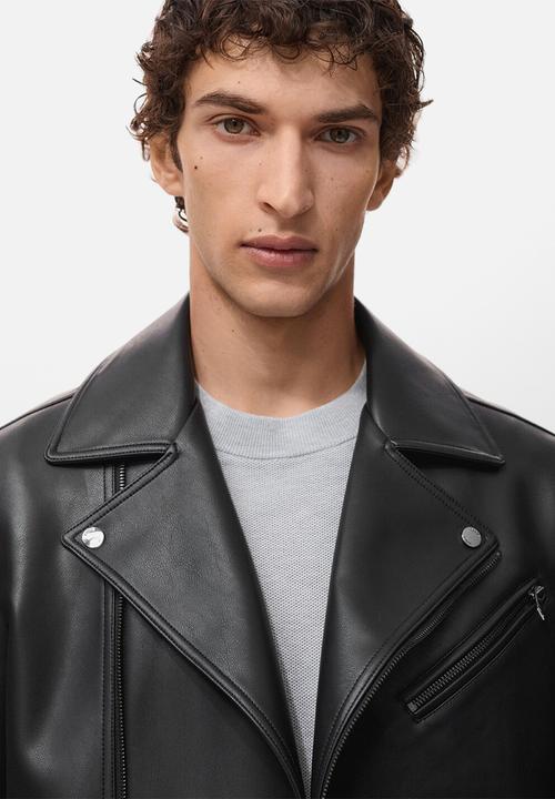 MANGO - Chaqueta Julio - Black