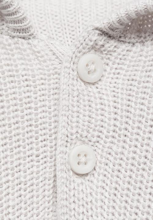 MANGO - Sweater axel - light pastel gray