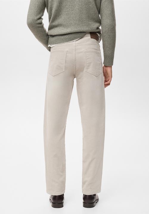 MANGO - Pantalon Pompeia - Beige