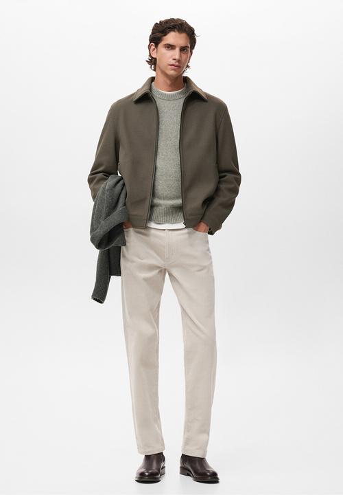 MANGO - Pantalon Pompeia - Beige