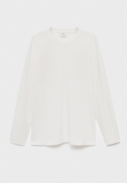 MANGO - Camiseta Gareth - White