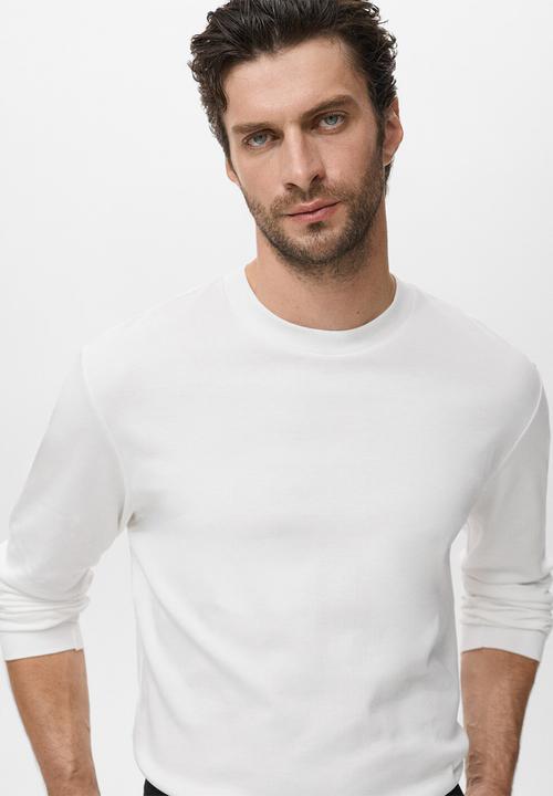 MANGO - Camiseta Gareth - White