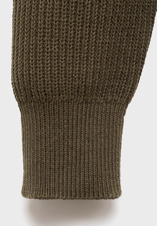 MANGO - Jersey Madeira - Dark Green