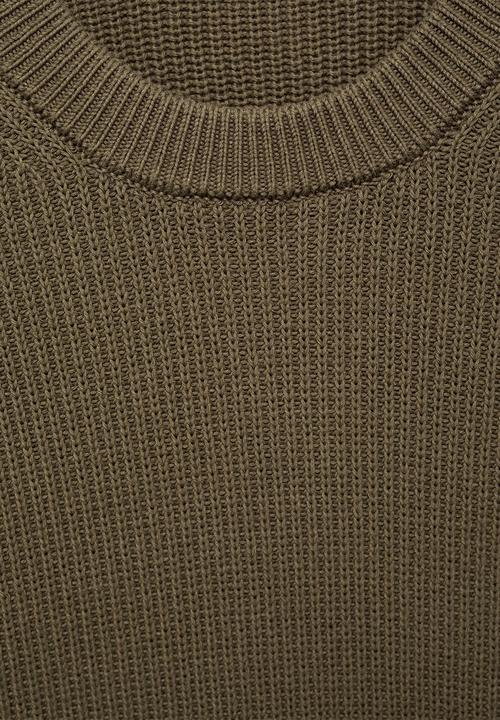 MANGO - Jersey Madeira - Dark Green