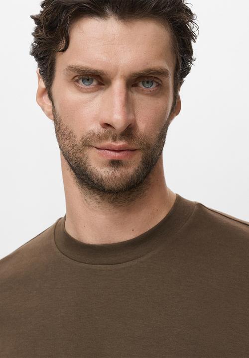 MANGO - Camiseta Gareth - Dark Green