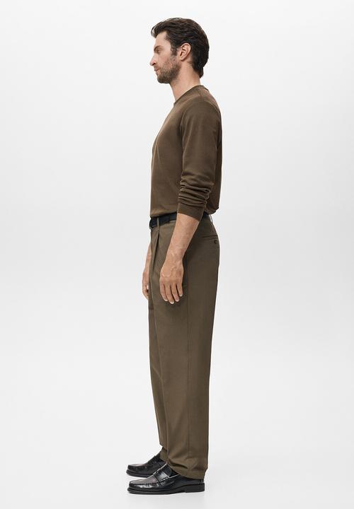 MANGO - Camiseta Gareth - Dark Green