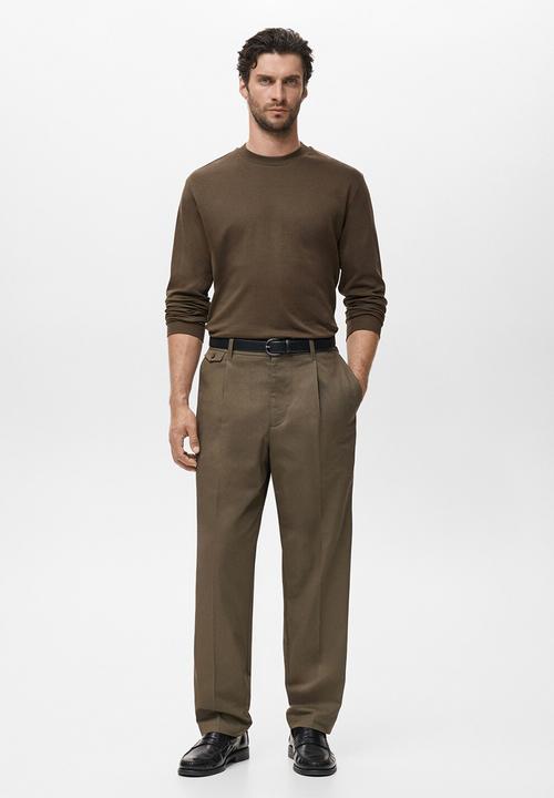 MANGO - Camiseta Gareth - Dark Green