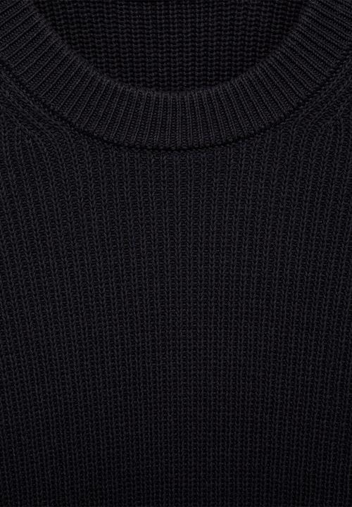 MANGO - Jersey Madeira - Navy