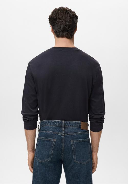 MANGO - Camiseta Gareth - Navy