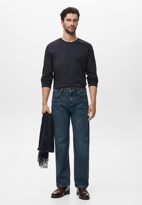 MANGO - Camiseta Gareth - Navy