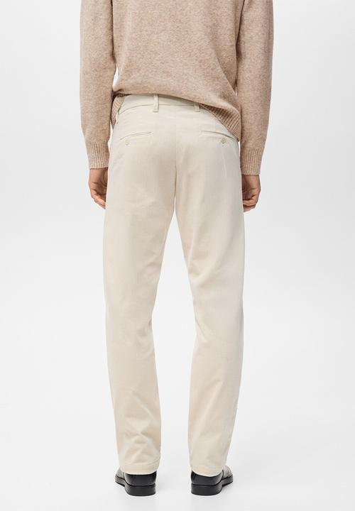 MANGO - Pantalon Berdam - Light Beige