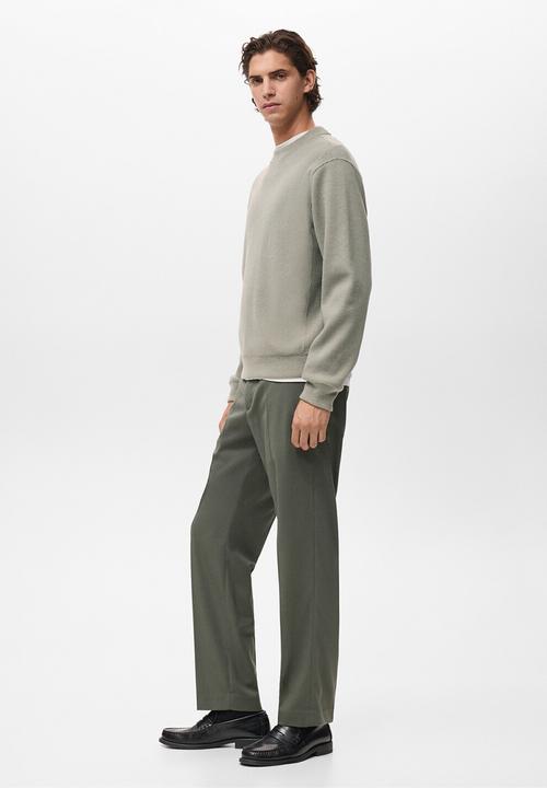 MANGO - Sudadera Besalu - Pastel Green