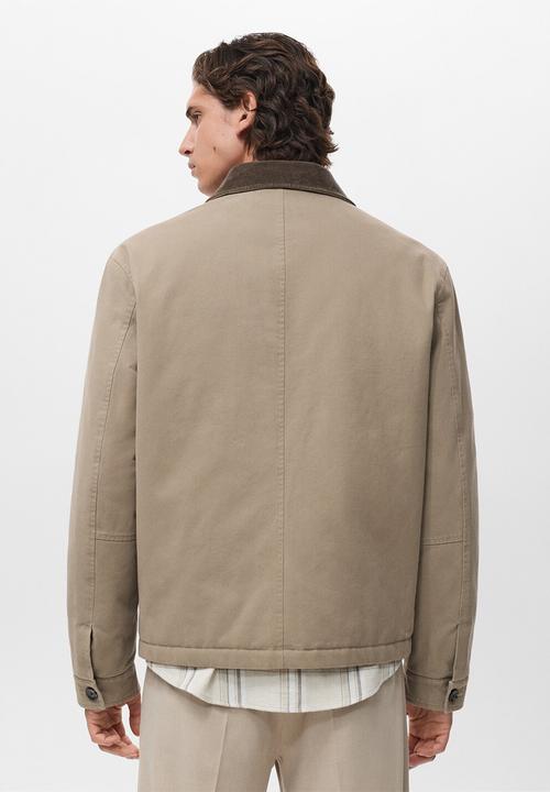 MANGO - Cazadora Theon - Beige