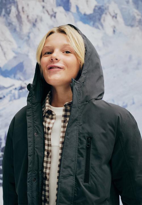 MANGO - Puffer coat pablo - dark blue