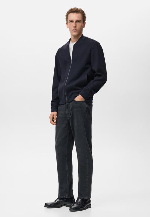 MANGO - Sudadera Alludiab - Navy