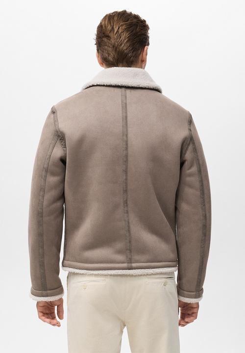 MANGO - Chaqueta Idris - Light Brown