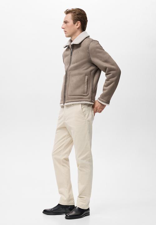 MANGO - Chaqueta Idris - Light Brown