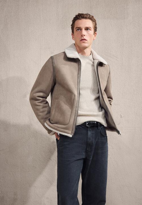 MANGO - Chaqueta Idris - Light Brown