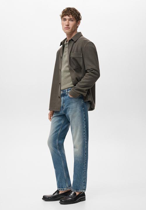 MANGO - Jeans BEN - Open Blue