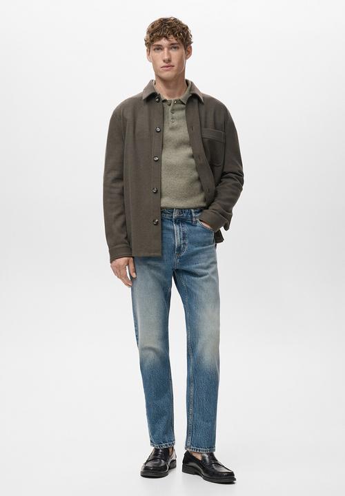 MANGO - Jeans BEN - Open Blue