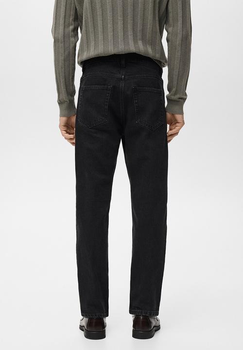 MANGO - Jeans Ben - Black Denim