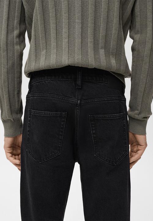 MANGO - Jeans Ben - Black Denim