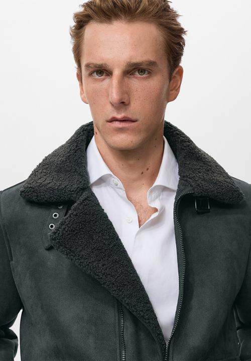 MANGO - Chaqueta Neo - Grey