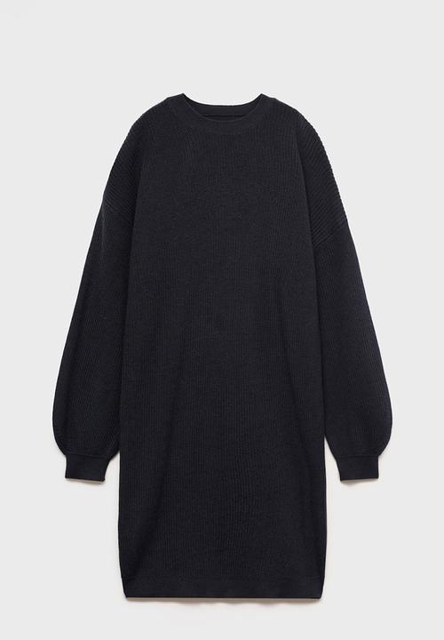 MANGO - Dress saski - navy