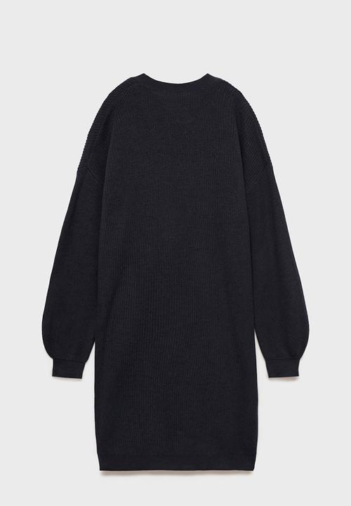 MANGO - Dress saski - navy