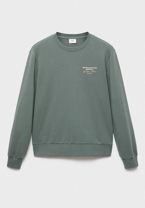 MANGO - Sudadera Seoul - Green