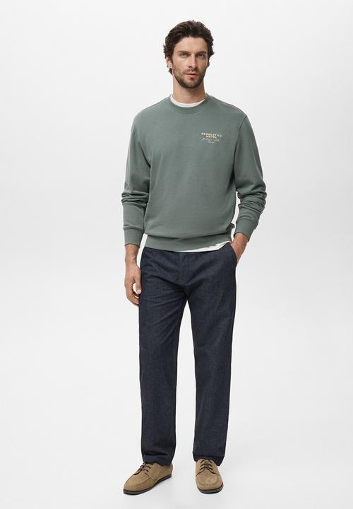 MANGO - Sudadera Seoul - Green