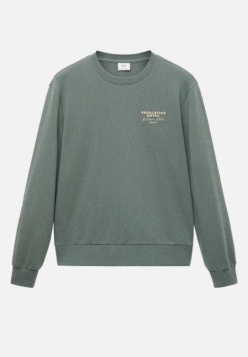 MANGO - Sudadera Seoul - Green