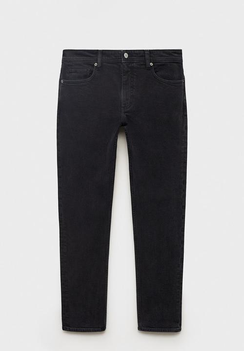 MANGO - Jeans Jan - Black Denim