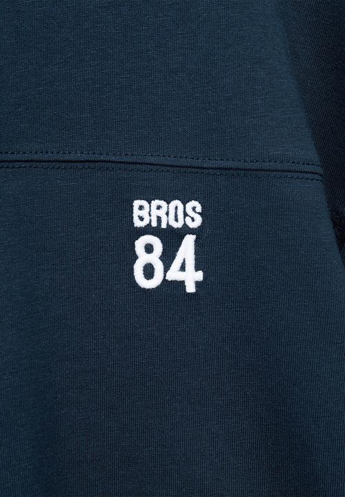 MANGO - T-shirt varsi - navy
