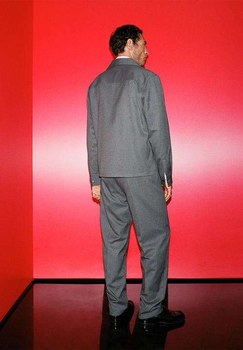 MANGO - Pantalon Dover - Grey