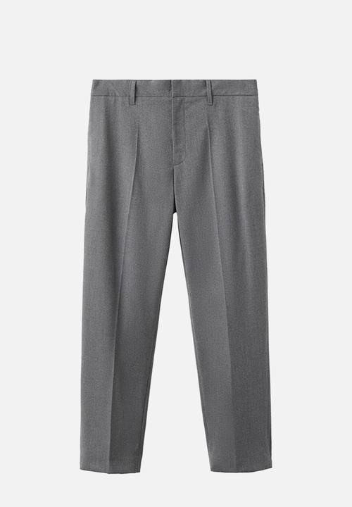 MANGO - Pantalon Dover - Grey