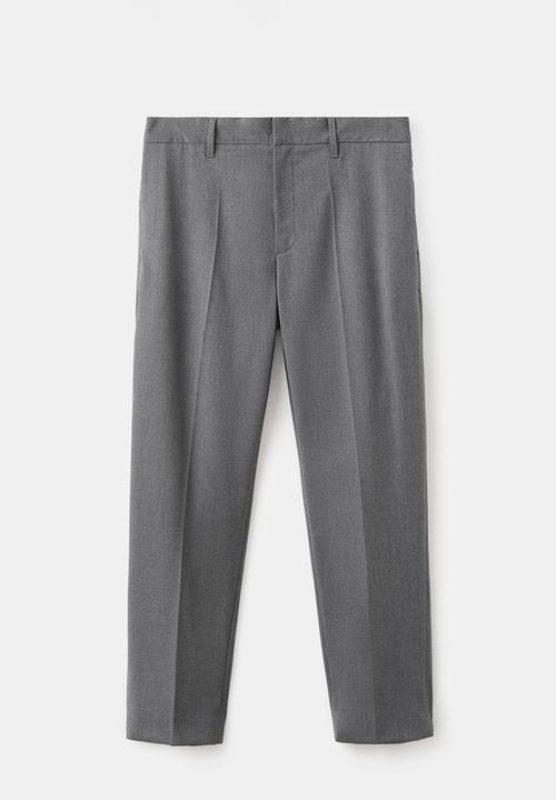 MANGO - Pantalon Dover - Grey