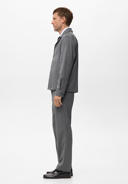 MANGO - Pantalon Dover - Grey