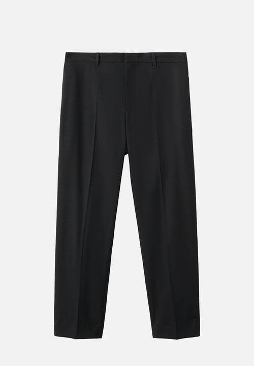 MANGO - Pantalon Dover - Black